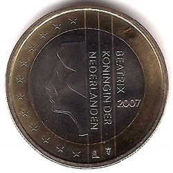 Países Bajos. 2007. 1 Euro (SC)