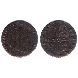 Isabel II. 1841. 8 Maravedi (BC-) Ceca de Segovia