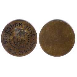 Sebastián José. Borne. 5 Pesetas (BC)