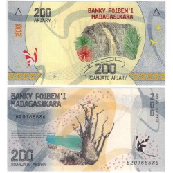 (98) Madagascar. 2017. 200 Ariary (SC)