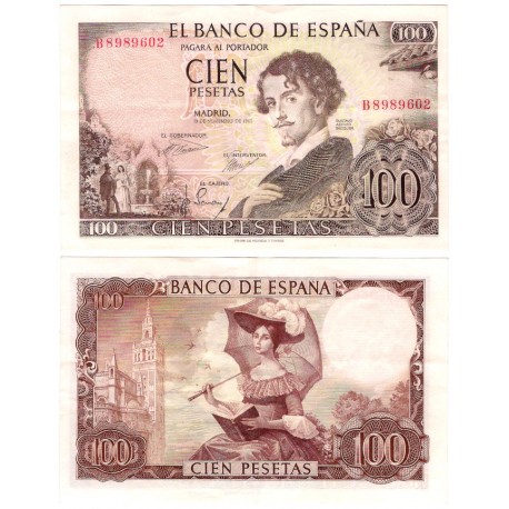 Estado Español. 1965. 100 Pesetas (EBC) Serie B