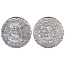 (459) Estados Unidos Mexicanos. 1967. 1 Peso (EBC) (Plata)