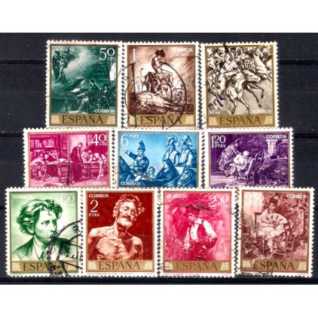 (1854 a 1863) 1968. Serie Completa (Usado) Mariano Fortuny Marsal