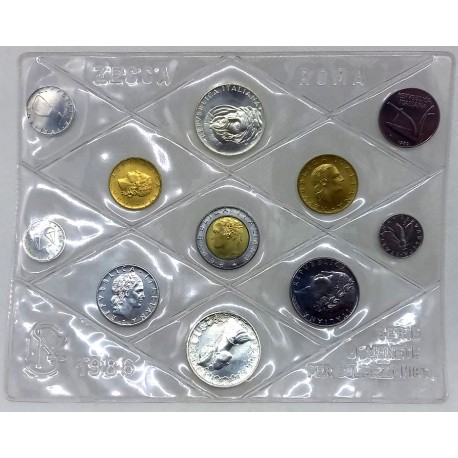 Italia. 1986. Cartera de 11 Valores (SC)