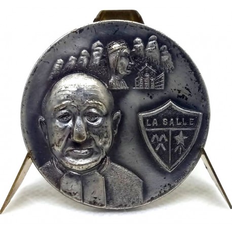 Homenaje al Hermano Isidro. Manresa. Octubre 1973. La Salle (MBC+) 40 mm