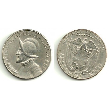 (11) Panamá. 1968. ¼ Balboa (MBC)