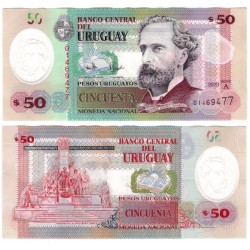(W102) Uruguay. 2020. 50 Pesos (EBC-)
