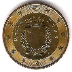 Malta. 2008(F). 50 Céntimos (SC)