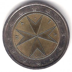 Malta. 2008(F). 2 Euro (SC)