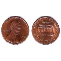 (201b) Estados Unidos de América. 1990. 1 Cent (MBC+)