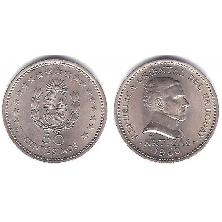 (41) Uruguay. 1960. 50 Centesimos (EBC)
