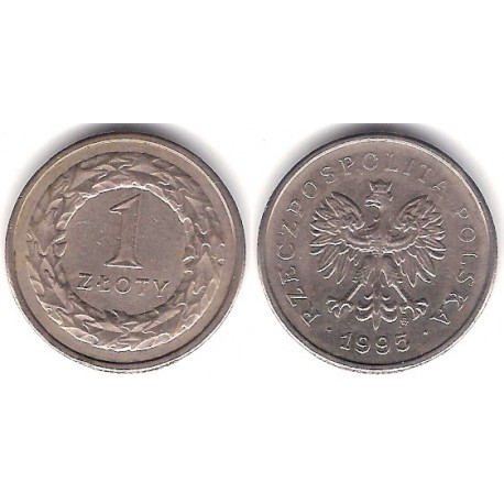 (Y282) Polonia. 1995. 1 Zloty (MBC)