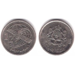 (Y116) Marruecos. 2002. ½ Dirham (MBC+)