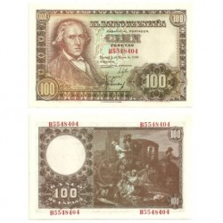[1948] Billete de 100 Pesetas (SC). Serie B.