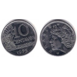 (578.1a) Brasil. 1975. 10 Centavos (SC)