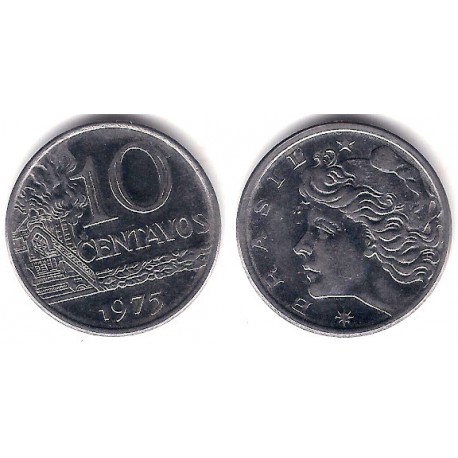 (578.1a) Brasil. 1975. 10 Centavos (SC)
