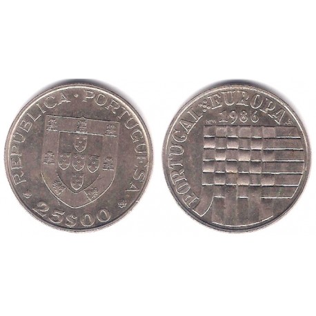 (635) Portugal. 1986. 25 Escudos (EBC+)