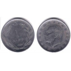 (889a.1) Turquía. 1960. 1 Lira (MBC-)