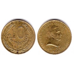 (36) Uruguay. 1960. 10 Centesimos (MBC+)