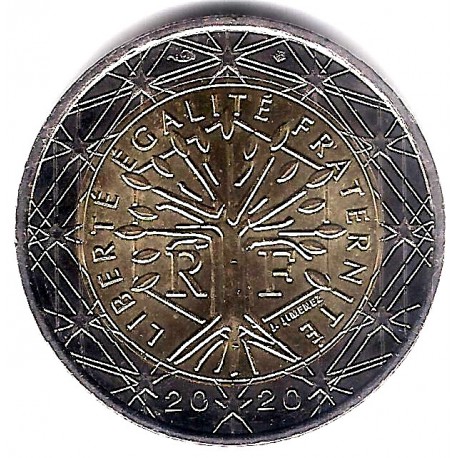 Francia. 2020. 2 Euro (SC)