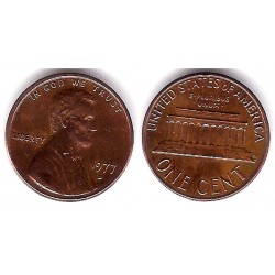 (201) Estados Unidos de América. 1977(D). 1 Cent (MBC)