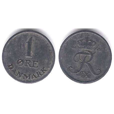 (839.1) Dinamarca. 1955. 1 Ore (MBC+)