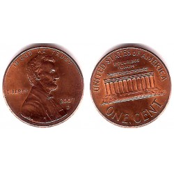 (201b) Estados Unidos de América. 2007(D). 1 Cent (MBC+)