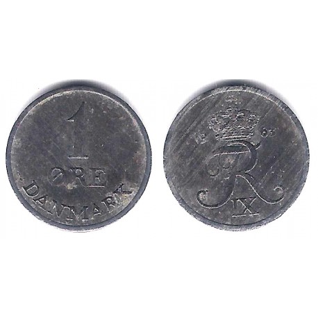 (839.2) Dinamarca. 1963. 1 Ore (MBC)