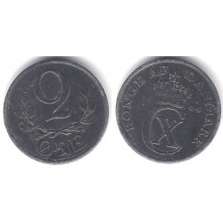 (833a) Dinamarca. 1944. 2 Ore (MBC)