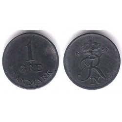 (839.2) Dinamarca. 1967. 1 Ore (MBC)