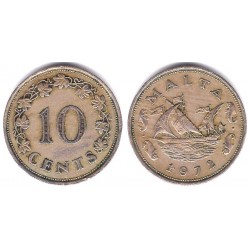 (11) Malta. 1972. 10 Cents (MBC)