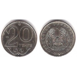 (26) Kazajstan. 2002. 20 Tenge (SC)