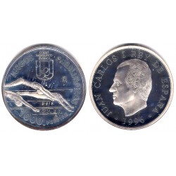 España. 1996. 1000 Pesetas (Proof) (Plata) 13,5 gr. de .925
