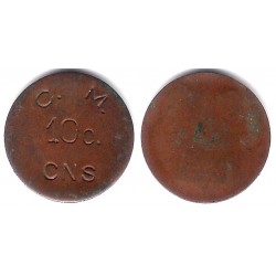 Cooperativa Masnou. CNS. 10 Céntimos (MBC)