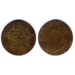 Cooperativa Masnou. CNS. 25 Céntimos (MBC)