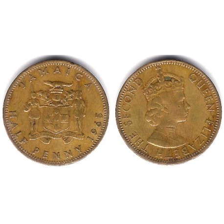 (38) Jamaica. 1965. Half Penny (BC+)