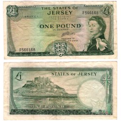 (8b) Jersey. 1963. 1 Pound (MBC)