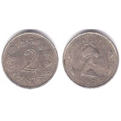 (9) Malta. 1972. 2 Cents (MBC)