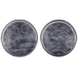 (580b) Brasil. 1977. 50 Centavos (SC)