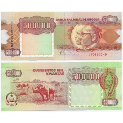 (134) Angola. 1991. 500000 Kwanzas (SC)