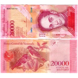 (99c) Venezuela. 2017. 20000 Bolivares (SC)