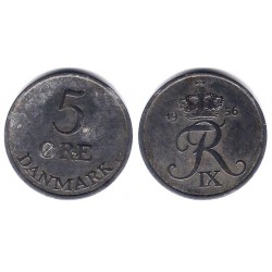 (843.2) Dinamarca. 1956. 5 Ore (MBC)