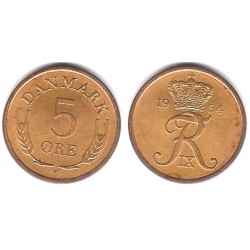 (848.1) Dinamarca. 1964. 5 Ore (MBC+)