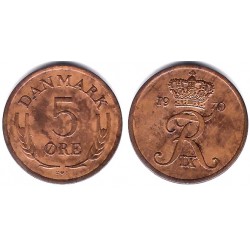 (848.1) Dinamarca. 1970. 5 Ore (MBC+)