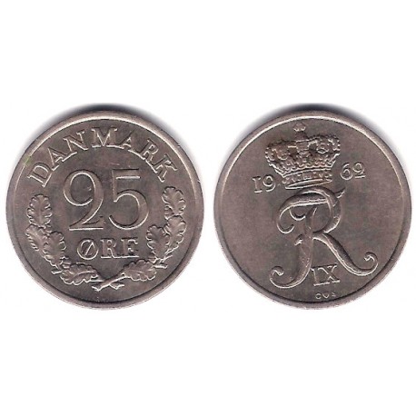 (850) Dinamarca. 1962. 25 Ore (MBC+)