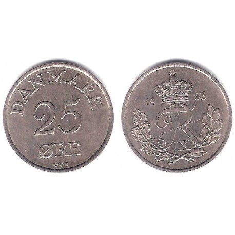 (842.2) Dinamarca. 1956. 25 Ore (MBC)