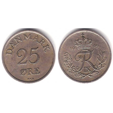 (842.1) Dinamarca. 1949. 25 Ore (MBC)