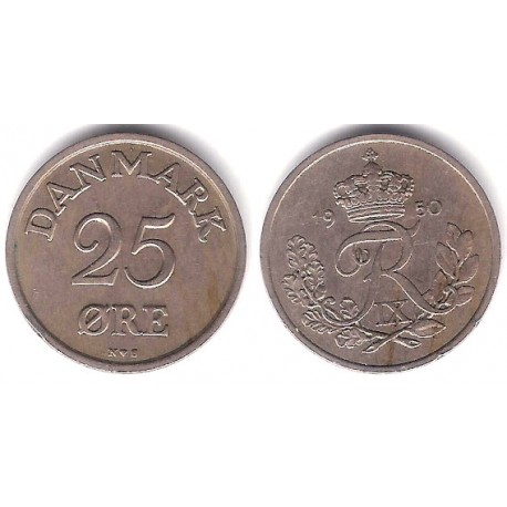 (842.1) Dinamarca. 1950. 25 Ore (MBC)