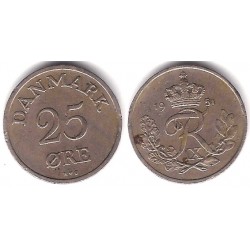 (842.1) Dinamarca. 1951. 25 Ore (MBC-)