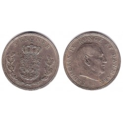 (853.1) Dinamarca. 1961. 5 Kroner (MBC)